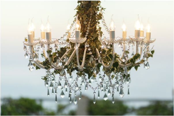 Murano glass chandelier