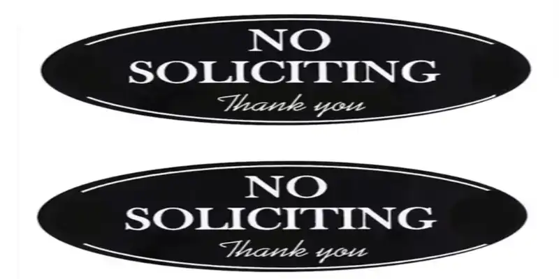 Soliciting Signs for Homes